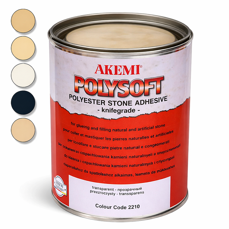 AKEMI Polysoft кит за камък 7 цвята | STIVTRADE