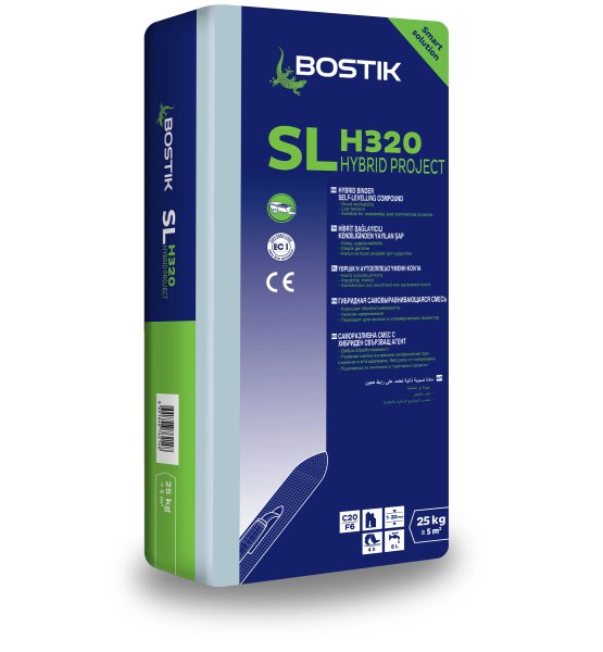 Bostik SL H320 Hybrid Project - Самонивелиращ свързващ разтвор | STIVTRADE