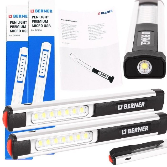 Работна Лампа Бернер Pen Light Premium Micro USB | STIVTRADE