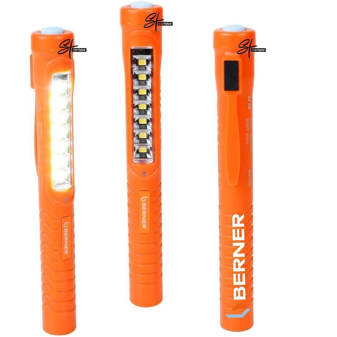 Ново Поколение BERNER LED Pen Light 7+1: Революционно Работно Осветление